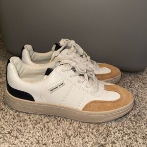 Michael Kors Kai Mixed-Media Sneaker
